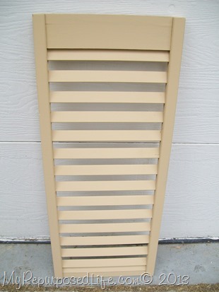 Primer/paint your magazine rack shutter magazine rack