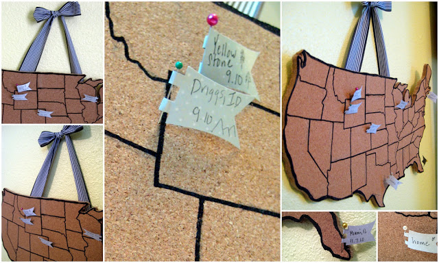 Interactive travel map (via @thecraftblog ) travel map Jamie Dorobek
